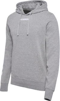 hummel Kapuzenpullover Hmlelemental Hoodie Grau/Hellgrau hummel Kapuzenpullover Hmlelemental Hoodie Grau/Hellgrau