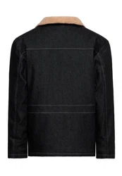 KingKerosin Winterjacke im Denim-Look 