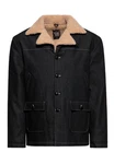 KingKerosin Winterjacke im Denim-Look 