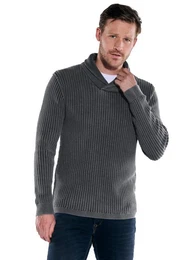 Engbers Strickpullover Pullover mit Schalkragen