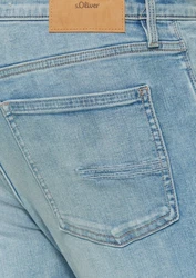 s.Oliver Jeans Ned Slim Fit High Rise Slim Leg Creme/Khaki/Weiß/Hellblau/Beige