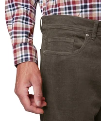 Pierre Cardin Freizeithose PC-Laval Khaki/Dunkelgrün