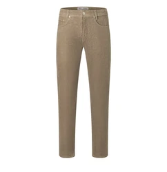 MAC Stoffhose He.Freizeithose Arne Khaki/Beige/Braun