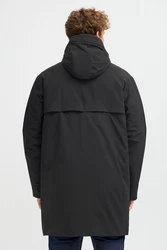 North Bend Funktionsmantel NBKarim Parka mit Kapuze Dunkelgrau/Schwarz/Grau