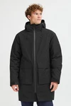 North Bend Funktionsmantel NBKarim Parka mit Kapuze Dunkelgrau/Schwarz/Grau