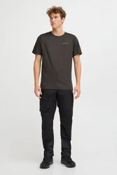 North Bend Kurzarmshirt NBAdrian M Dunkelgrün/Dunkelgrau/Grau/Khaki