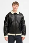 Indicode Lederjacke IDSulto Schwarz/Creme