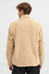 North Bend Fellimitatjacke NBSam Khaki/Braun/Beige