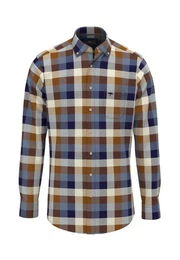 Langarmhemd Colorful Flannel Check, B.D., /1