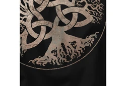 Neverless Tanktop Yggdrasil Weltenbaum nordische Mythologie Asgard Schwarz