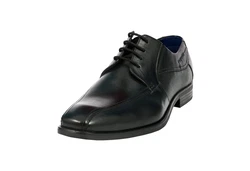bugatti City Savio Evo Schnürschuh Hellblau/Schwarz/Dunkelblau/Braun