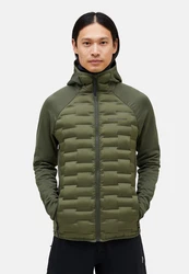 Peak Performance Argon Hybrid Hood Kurzjacke (1-St) Dunkelgrün