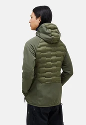 Peak Performance Argon Hybrid Hood Kurzjacke (1-St) Dunkelgrün