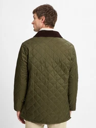 Barbour Steppjacke Liddesdale Quilt Dunkelgrün/Grün