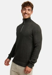 Kronstadt Strickpullover KSCarlo Half-Zip 