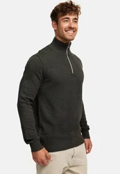 Kronstadt Strickpullover KSCarlo Half-Zip 
