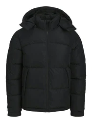 Jack & Jones Steppjacke Jcoaero Puffer SN Schwarz