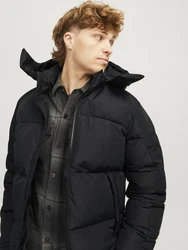 Jack & Jones Steppjacke Jcoaero Puffer SN Schwarz