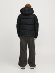 Jack & Jones Steppjacke Jcoaero Puffer SN Schwarz
