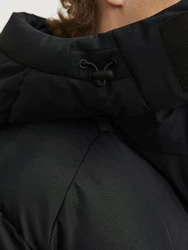 Jack & Jones Steppjacke Jcoaero Puffer SN Schwarz