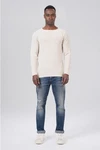 Miracle of Denim Strickpullover Men Pullover Weiß/Creme/Beige/Khaki