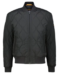 BOSS Steppjacke OSTRONG Schwarz/Dunkelgrau/Grau
