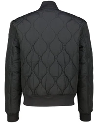 BOSS Steppjacke OSTRONG Schwarz/Dunkelgrau/Grau