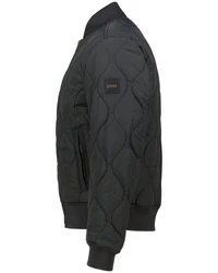 BOSS Steppjacke OSTRONG Schwarz/Dunkelgrau/Grau