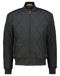 BOSS Steppjacke OSTRONG Schwarz/Dunkelgrau/Grau