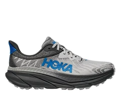 Hoka One One Challenger 7 Trailrunningschuh Grau/Hellblau/Dunkelblau/Schwarz/Blau