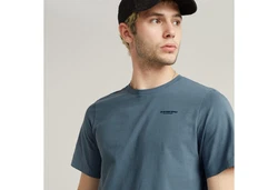 G-STAR T-Shirt Slim Base Hellblau/Blau/Grau/Türkis/Dunkelblau