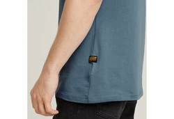 G-STAR T-Shirt Slim Base Hellblau/Blau/Grau/Türkis/Dunkelblau