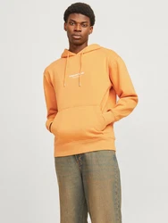 JACK & JONES Sweatshirt Hoodie JORVesterbro Orange/Gelb
