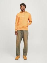 JACK & JONES Sweatshirt Hoodie JORVesterbro Orange/Gelb