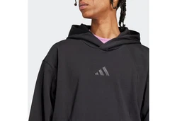 adidas Sportswear Sweatshirt M A SZN FL HD Schwarz/Dunkelgrau