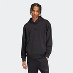 adidas Sportswear Sweatshirt M A SZN FL HD Schwarz/Dunkelgrau