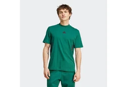 adidas Sportswear T-Shirt FI 3S REG T Grün/Dunkelgrün