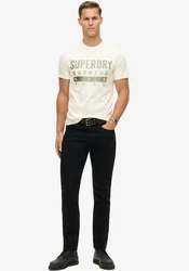 Superdry Rundhalsshirt SURPLUS GRAPHIC TSHIRT Gelb