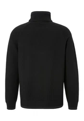 BOSS V-Ausschnitt Pullover Zartic mit Reißverschluss Grün