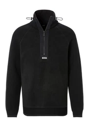 V-Ausschnitt-Pullover Zartic mit Reiverschluss