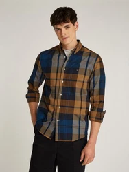 Tommy Hilfiger Langarmhemd OXFORD BLACKWATCH CHK RF SHIRT BLACKWATCH