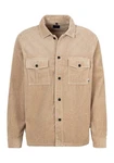 OLYMP Langarmhemd Casual Braun/Beige/Khaki