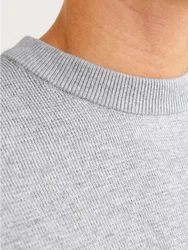 JACK & JONES Pullover JPRBLAMILANO graumeliert