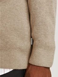JACK & JONES Strickjacke 'JPRBLamilano' taupe