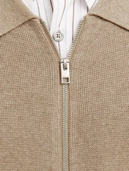 JACK & JONES Strickjacke 'JPRBLamilano' taupe