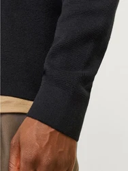 JACK & JONES Strickjacke 'JPRBLamilano' schwarz