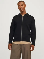 JACK & JONES Strickjacke 'JPRBLamilano' schwarz