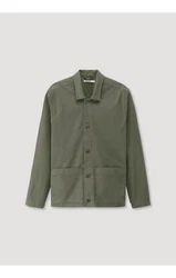 Hessnatur Outdoorjacke Dunkelgrün/Khaki/Grün