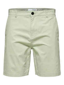 SELECTED HOMME Shorts Herren Khaki/Hellgrün