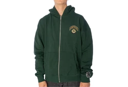 Pegador Sweatjacke PGDR Smith Oversized Dunkelgrün/Grün
